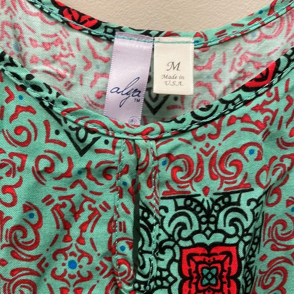 Cute sundress for teen. Medium/ made in the USA! Worn once.